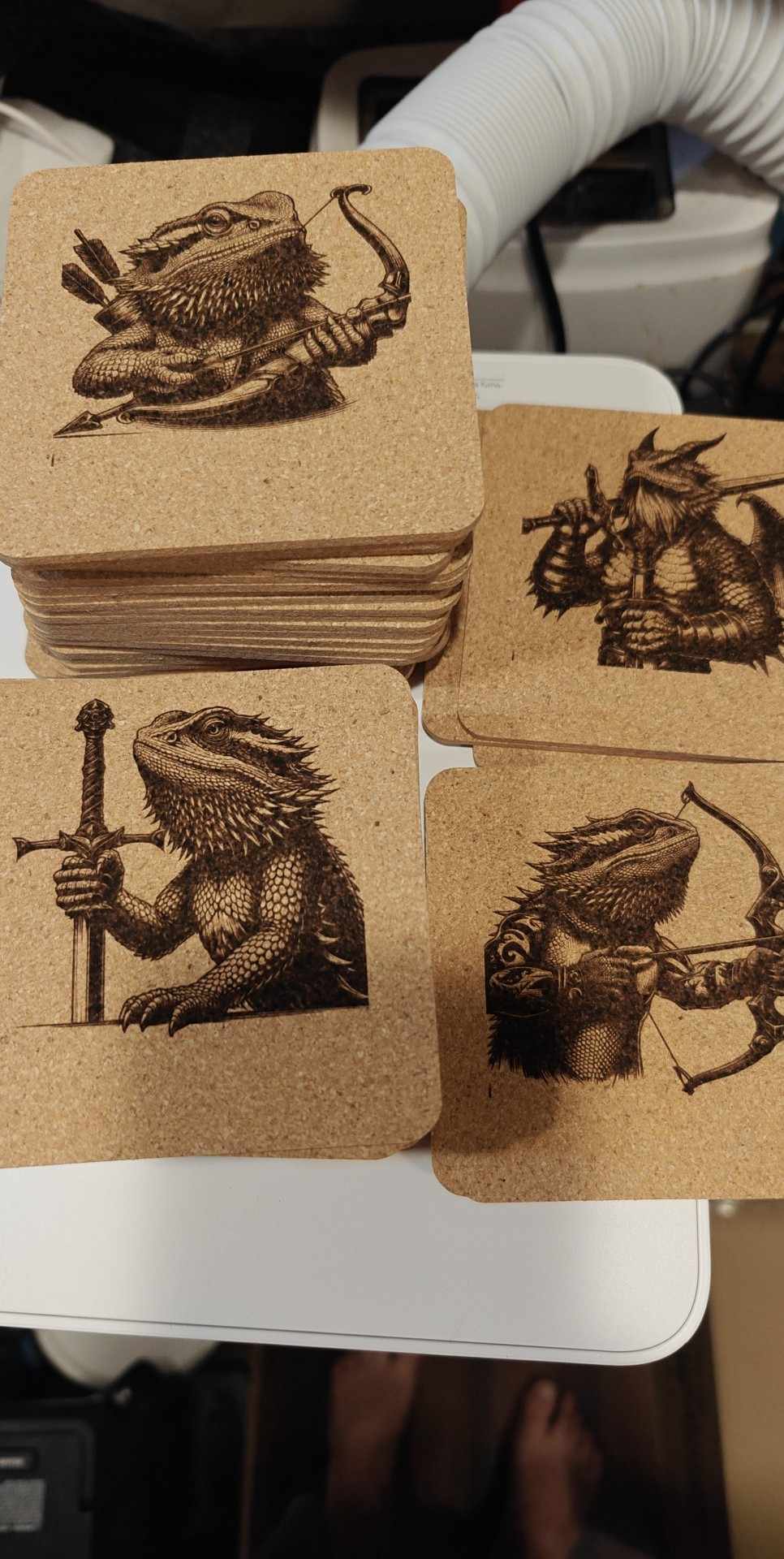 Bearded Dragon Warrior Set